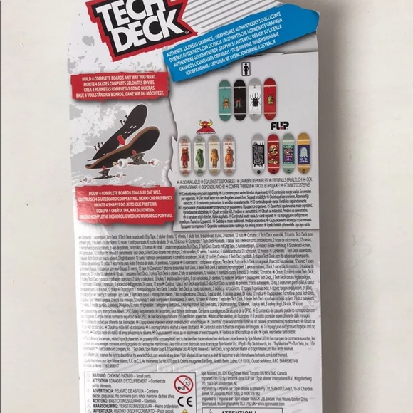 Tech Deck Toy Machine Fingerboards NIB. Build 4 boards any way you want! - Picture 3 of 3